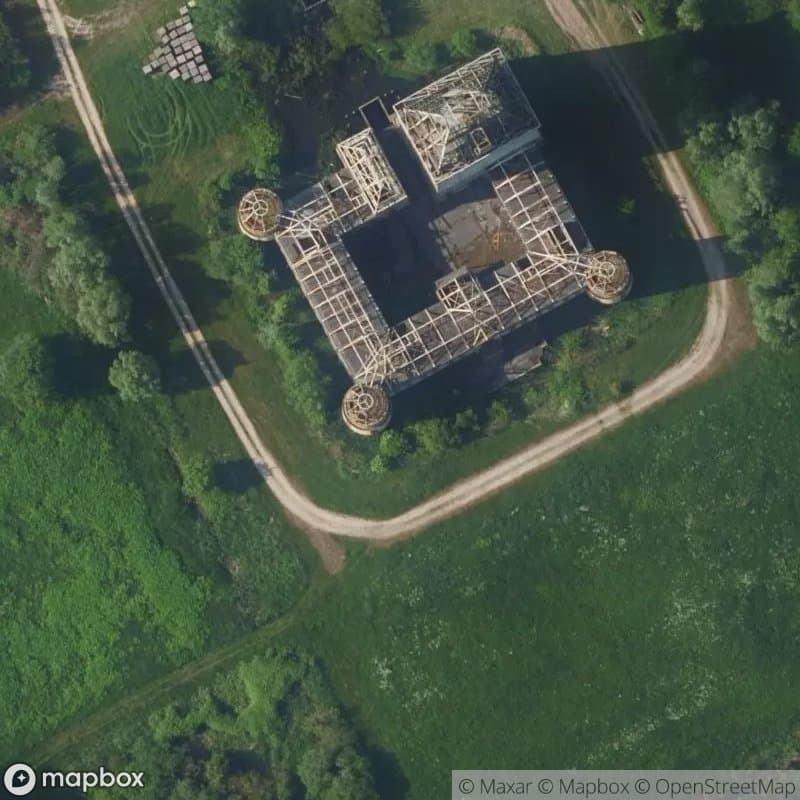 Verlaten Kasteel