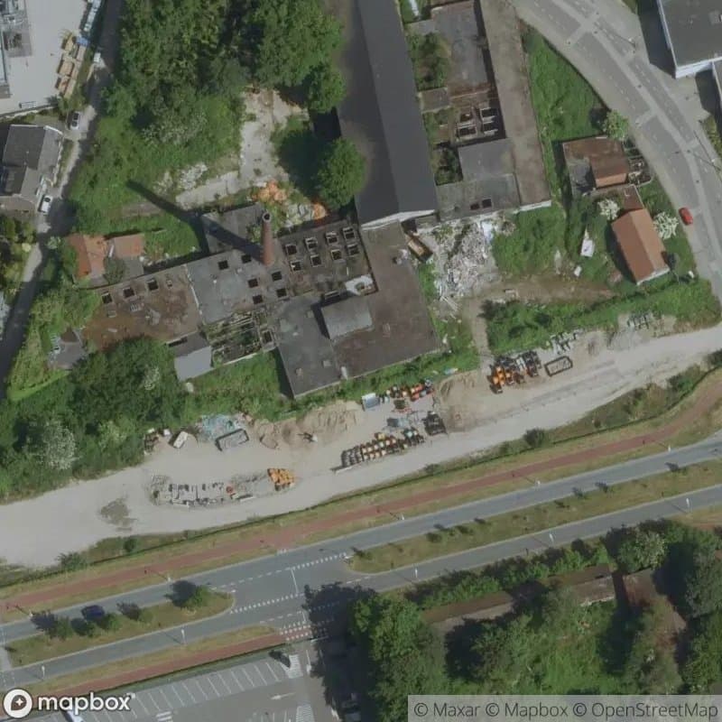 Verlaten Autogarage